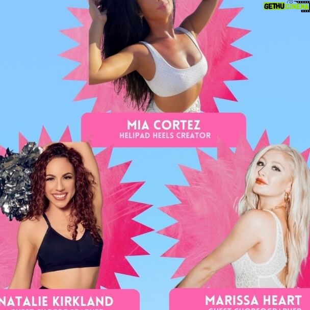 Marissa Heart Instagram - Join us for Helipad Heels this Saturday! There will be so much talent on the helipad 😍 @_miacortez @marissaheart @natalieannkirkland DM to sign up! #immersedwithmia #helipadheels