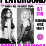 Marissa Heart Instagram – PLAYGROUND LA “Next Door”
Is finally here! We’ve been building our beautiful new 2nd location from the ground up, so it’s beyond exciting for us to finally be able to share it with YOU, the whole entire dance community, and also EVERYONE who just wants to come and have fun in our easier classes without having any dance experience at all! 
PLAYGROUND IS FOR everyBODY! 💪🏽
“7377 Melrose Ave!”
It’s literally right NEXT DOOR to our OG 7375 studio!… 👏🏽👏🏽👏🏽
#TakingOverMelrose!
Couldn’t be more perfect 💕💕

@marissaheart & I will be teaching BEG HEELS , AKA “Wine & Heels!” 🍷👠
This FRIDAY NIGHT, June 7th at 8:pm! So exciting! This one is gonna be soooo🔥🔥!

Marissa!!! I’m so honored to be teaching with you in our OPENING WEEK! 
I LOVE YOU!!!!❤️❤️

Sign up @mindbody or our website (link in bio!)

@theplaygroundla