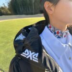 Mariya Nagao Instagram - @up_grade_golf 収録⛳️ PXGのウェアパンツとか伸縮性すごくて身体にすごくフィットしてるんるんでしたっ アップグレードゴルフのスタッフさんからもお誕生日ケーキをいただいたの嬉しかったぁ😌✨ @pxg #pxg #golfwear #golfgirl