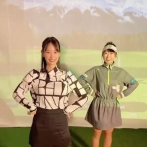 Mariya Nagao Instagram - @up_grade_golf ゴルフ収録中に花音ちゃんと⛳️ いつもは花音ちゃんからゴルフを教えていただいてるので 今回は私がダンスを教えたら 花音ちゃんすぐ踊れる！流石！ダンスも踊れちゃうのね🫢✨ 【アップグレードゴルフ】 毎週日曜日　10:30〜11:00 テレビ東京 今日もこれから放送ですっみてね😌