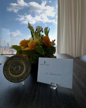 Markéta Vondroušová Instagram - Thank you 🤟🏻🤍 @ritzcarltonnewyorknomad for making my NYC stay in your Residences so special these last few weeks. It was amazing✨🍀#RCMemories