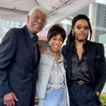 Marla Gibbs Instagram - So glad to see Lenny today!! His mom and my good friend Roxie would be very proud…I know she is smiling on us. It’s something else to celebrate Lenny’s Hollywood star. I consider him like family. I’ve known him since about 11. From Leonard, to Romeo Blue and then the official Lenny Kravtiz!! Seeing your baby Zoe again, wow what a lovely young lady. You both have Roxie’s sophistication. I watch all your work. Let Love Rule honey. ❤️❤️❤️💐🏆🎬 #marlagibbs #lennykravitz #zoekravitz #roxieroker #thejeffersons #halwilliams #227