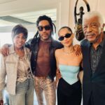 Marla Gibbs Instagram - So glad to see Lenny today!! His mom and my good friend Roxie would be very proud…I know she is smiling on us. It’s something else to celebrate Lenny’s Hollywood star. I consider him like family. I’ve known him since about 11. From Leonard, to Romeo Blue and then the official Lenny Kravtiz!! Seeing your baby Zoe again, wow what a lovely young lady. You both have Roxie’s sophistication. I watch all your work. Let Love Rule honey. ❤️❤️❤️💐🏆🎬 #marlagibbs #lennykravitz #zoekravitz #roxieroker #thejeffersons #halwilliams #227