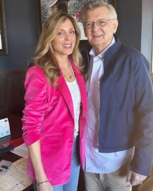 Marla Maples Instagram - Me and my precious daddy date for Valentines❣️ Wishing you all unexpected joy, and love beyond what you can imagine…😍🤩😍