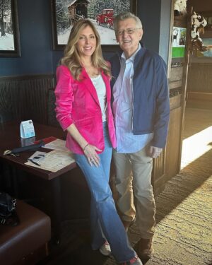 Marla Maples Instagram - Me and my precious daddy date for Valentines❣️ Wishing you all unexpected joy, and love beyond what you can imagine…😍🤩😍