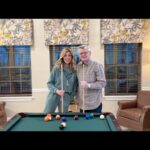 Marla Maples Instagram - Never underestimate the time spent creating joy with those we love. Every moment is a priceless gift. I know well the challenges of caregiving for those who cared beyond measure for us. Moments like this with my dad is a timeless reminder of the fun younger days spent together as we reawaken the competitive spirit. 😁