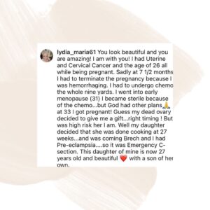 Marlyne Barrett Instagram - The stories coming in from last weeks Share are Remarkable. Thank you @lydia_maria61 for sharing your #HopeStory