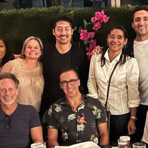 Marlyne Barrett Instagram - Family Photo. Can You Say.... Support Squad?! #husband #friends #funtimes