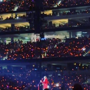 Marnie Alton Instagram - T Swift Recap…

1. repping reputation era ✨
2. forever fave song ❤️
3. fave Tay outfit & hair flips (obvi) 🐍

Somehow this woman performed for almost 4hrs & I still wanted more! Officially obsessed…you?!
#swifties #erastour #taylornation