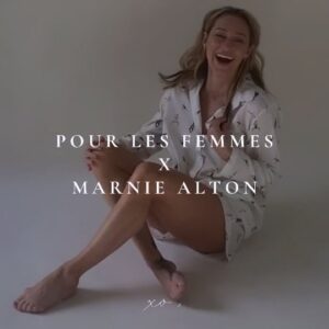 Marnie Alton Instagram - Limited Edition Pour Les Femmes x Marnie Alton Pajama Set 🤍

With Mother's Day around the corner, treat the women in your life to the gift of self-care and the radiant energy of @marniealton 's barre-inspired classes at @mbodybymarniealton 

With every purchase of the Pajama Set,  you will receive a complimentary pair of matching shorts and a one month access to over 350 M/Body classes*

*offer only applicable to first-time M/Body users

Link In Bio 🩷

#pourlesfemmes