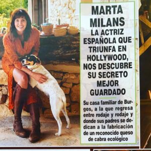 Marta Milans Instagram - Gracias a @holacom por este maravilloso reportaje hablando de mi querida familia y extraordinaria empresa sostenible de queso ecológico @quesosantagadea creada por mi padre y llevada a la cima por el crack de mi hermano.. no soy nada sin mi familia. Que orgullo!! Gracias @iammartabarroso por une entrevista tan entrañable con ayuda de @marieta.yanguas y fotos de la leyenda que es #patriciasalinero ... olé olé y olé. Gracias equipazo !!! ❤️. Thank you @hellomag for the most wonderful interview about my family and our extraordinary sustainable organic goat cheese business @quesosantagadea created by my dad and managed by the legend my brother is... I am nothing without my family .. I am so infinitely proud!! Thank you @iammartabarroso for your interview and thank you @marieta.yanguas for your taste and vision.. what a team!! Thank you thank you ❤️