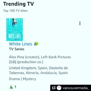 Marta Milans Instagram - THANK YOU. THANK YOU. THANK YOU. NUMBER ONE IN THE WORLD!!! NO BIG DEAL. NÚMERO UNO EN EL MUNDO. ASÍ COMO QUE NO QUIERE LA COSA. 🇪🇸🔥🇪🇸 @vancouvermedia_ @netflix @leftbankpictures @alexpinaoficial