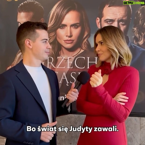 Marta Żmuda-Trzebiatowska Instagram - Co Marcie spodobało się w scenariuszu serialu „Grzechy Sąsiadów”? 🎬 Produkcję będzie mogli oglądać już od 15 grudnia na @polsatboxgo 🏡