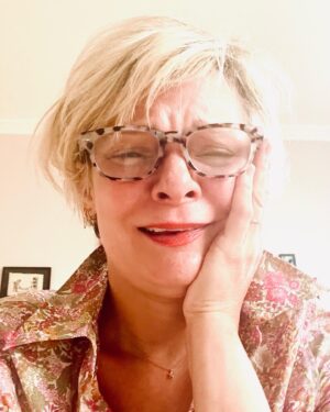 Martha Plimpton Instagram - This is the face of an insanely #ecstatic woman. I know I’m late to the party. It’s not my fault! I just saw @barbiethemovie and I don’t know if I’ve ever loved any movie more immediately and fully in my entire life!!! I was sobbing with joy and delight and hysterical laughter the entire time. I’m gonna see it 7,569 thousand million jillion more times!!! #ivebeenwaitingallmylifeforthismovie #barbiemovie #iworemyonlypinkdress #gretagerwiggetsalltheprizes #itssofuckingsmartandhilarious.