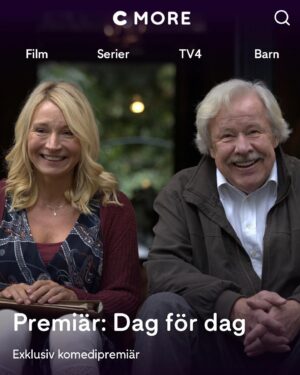 Martina Haag Instagram - Från och med nu kan du se Dag för dag på C More💜