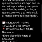 Martina Gusmán Instagram - Con el corazón desbordado de orgullo y emoción quiero invitarl@s a ✨ La Marea Del Tiempo ✨ Exposición Fotográfica de #MateoTrapero 🤍 @mateotraperophoto Inauguración : Día: Martes 13 Feb 2024 📆 Hora: 7pm ⏰ Lugar: C/ Sant Pere Més Alt 46, Barcelona 📍 * Disponible hasta el 5/3/24 * Entrada libre 💫