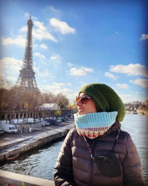 Martina Gusmán Instagram - #ParísMonAmour ❤️💙💜💚