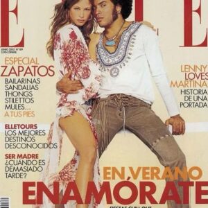 Martina Klein Instagram - Probablemente la portada que más revuelo causó entre mis amigas y todas las fans de Lenny Kravitz del mundo mundial.
Una de las anécdotas que recuerdo de esa sesión es que Lenny se llevó la ropa de la portada y las estilistas estaban desesperadas. No, en principio, y salvo permiso explicito de la marca, no podemos quedarnos con la ropa. Tampoco creo que a la marca en cuestión le importase que  el Sr Ktavitz se quedase con todo 😁.
.
La publico esta semana porque el vestido que llevaba era un @roberto_cavalli maravilloso , y aunque no le conocí en persona, sí que lucí su talento en mi piel en varias ocasiones. Una bonita excusa para recordarle con cariño y respeto.
#tbt
@elle_spain
@antongoiri
@sylviamontoliuelle