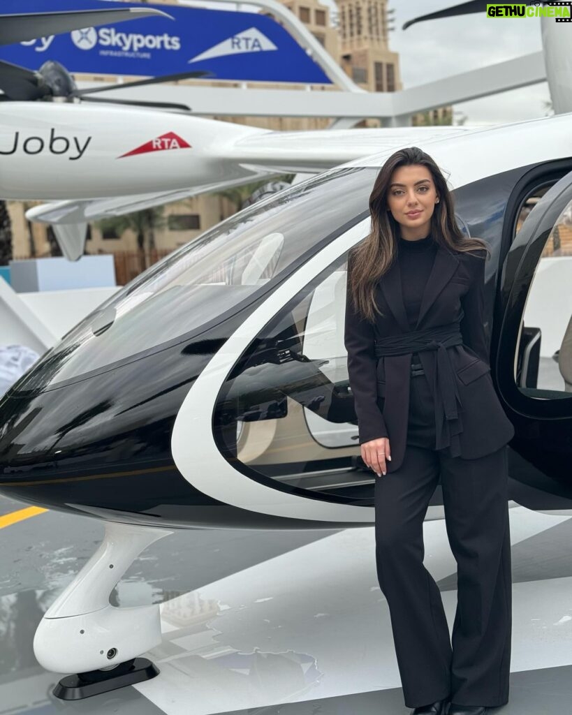 Marwa Karam Instagram - Trying Dubai’s Aerial taxi launching in 2026 ✈️ @worldgovsummit