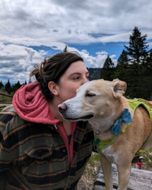 Mary Lambert Instagram - 8 days across the country with my sweet dog, good tunes, and my dearest friend— @nadiajustnod you are a fuckin real one for doing this with me. Beyond grateful for all the love in my life and for profound friendship. Everyone deserves a Nadia in their life.