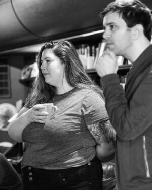 Mary Lambert Instagram - I’ve always described songwriting as a tool of survival for myself, to sublimate my pain and create something beautiful out of it. When I write about my hurt, I honor it. I make a safe place for it to rest and I’m able to release those who hurt me because I no longer have to hold it. I bear witness to my own grief. And when I am lucky enough to share this kind of music with you all, you become witnesses and participants in your own healing, too. Is that not just the most exquisite way to care for yourself? 

I wrote 2 new killer songs for the album in one week with the brilliant @seracahoone, and recorded them at @bearcreekstudio yesterday with my dear friends @tvb.music @dyb_vig @charles_wicklander @taylorjamescarroll. It’s the best music I’ve ever made. I am blessed beyond measure to be so supported. Thank you @britttakemypic for capturing these special moments!