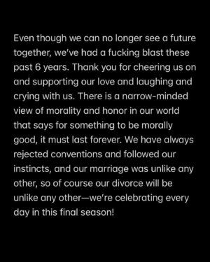 Mary Lambert Instagram - Thank you for your support as we move through this next season. There is no villain, there are no sides. Love you all ❤️‍🩹