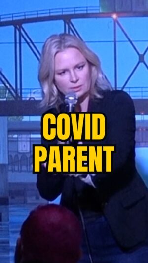 Mary Lynn Rajskub Instagram - Who remembers lockdown? 😂 🎤 🔥 #laughter #parenting #standup #atandupcomedy #jokes #funny #humor #gaming #teen #memories #covidshutdown #middleschool #youtube #tiktok