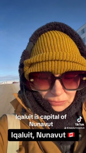 Mary Lynn Rajskub Instagram - GOING TO COFFEE IN THE CANADIAN ARCTIC . This walk is .03 miles. Filming a TV show for Betflix called North of North. Today I had the day off #arctic #filming #netflix #walk#canada #canadianartic #filming #snow #ice#arcticspring #comedicactress #tv #movies #standupcomedy #standup #female stand up comic GRWM over 50 get ready with me rant personal story day in the life outfit fashion mom 

#comic #actor #comedy #femalecomic #standupcomedian #standup  #gailthesnail #comedicactress #tv #movies #iqaluit #arctic #filming #sunglasses #snowblind