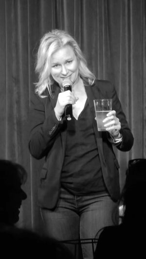 Mary Lynn Rajskub Instagram - Sometimes there’s a drunk angel in the audience #talking #to #the #audience