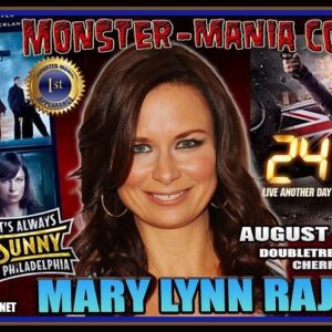 Mary Lynn Rajskub Instagram - We are VERY excited to announce that MARY LYNN RAJSKUB will be making her First Ever MONSTER-MANIA CON appearance, joining us for our 20th ANNIVERSARY Celebration at MONSTER-MANIA CON 55 in Cherry Hill, NJ the weekend of AUGUST 4-6. 

MARY LYNN RAJSKUB will be appearing all three days of the show.

MARY is an actress, comedienne and singer who is best known as the co-star of KIEFER SUTHERLAND in the popular television series 24.  MARY played the role of CHLOE O’BRIAN in the series as well as starring in the follow up series 24: LIVE ANOTHER DAY.

Fans of the popular comedy series IT’S ALWAYS SUNNY IN PHILADELPHIA will recognize MARY for her role as GAIL THE SNAIL.

Other film and television projects that MARY has starred in include MR. SHOW WITH BOB AND DAVID, DUDE, WHERE’S MY CAR, VERONICA’S CLOSET, PUNCH-DRUNK LOVE, FIREWALL, SWEET HOME ALABAMA, LITTLE MISS SUNSHINE, MYSTERIOUS SKIN, THE KINGS OF SUMMER and many, many more!

Don’t miss your chance to meet MARY LYNN RAJSKUB at the show!  A LIMITED AMOUNT OF TICKETS ARE NOW AVAILABLE!
CHERRY HILL’S MONSTER-MANIA CON 55 TICKETS ARE NOW ON SALE AT:
https://purchase.growtix.com/eh/MONSTER_MANIA_CON_55

PHOTO OPS NOW ON SALE:

CHERRY HILL’S MONSTER-MANIA CON 55 PHOTO OPS ARE NOW ON SALE AT:
https://monstermania.net/mmc-55-photo-ops-disclaimer/

Please join us in welcoming MARY LYNN RAJSKUB to MONSTER-MANIA CON 55 the weekend of August 4-6 in Cherry Hill, NJ!  Please help us get the word out! Please LIKE and SHARE this announcement.
#24 #Itsalwayssunnyinphiladelphia #newjersey #philly #delaware #monstermaniacon #monstermania #cosplay #cosplayers #horrorcon