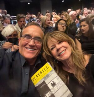 Mary-Margaret Humes Instagram - An amazing night watching our beautiful @katieholmes perform. 👏👏👏👏 She was sensational as always!! Go see The WANDERERS @roundaboutnyc #foreverfriends #dawsonscreek 25 years later ❤️❤️❤️