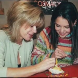Mary-Margaret Humes Instagram - In a world full of muffins … You are one sparkly cupcake!!! 🧁Happy Birthday sweet friend @katieholmes We love you so very much ❤️❤️😘😘 #dawsonscreek #tvfamily #foreverfriends 🍷🍷