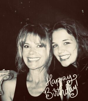 Mary-Margaret Humes Instagram - Happy Birthday Beautiful @katieholmes … In a world full of muffins you are one brilliantly sparkling cupcake 🧁💫 Love you today and always my friend …. #memories #dawsonscreek and beyond … ❤️❤️
