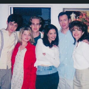 Mary-Margaret Humes Instagram - #throwbackthursday April 1997 #behindthescenes 📸 from the “pilot presentation” which was actually filmed 9 months prior to the debut of #dawsonscreek #memories 💞