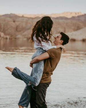 Marybeth Havens Instagram - Every pizza me loves every pizza you. 🍕 ❤️ Happy Valentine’s Day my love! As if we have been married for a month now. Couldn’t be any happier. 

 📸 @lindsey_anne_photo & @sharonwaiphoto 
Hair : @vegasmakeupartistry 
Makeup: @cindimenjivarmua