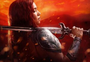 Matilda Lutz Instagram - RED SONJA
Infinitely grateful to @emjaybassett and everybody working on this project.