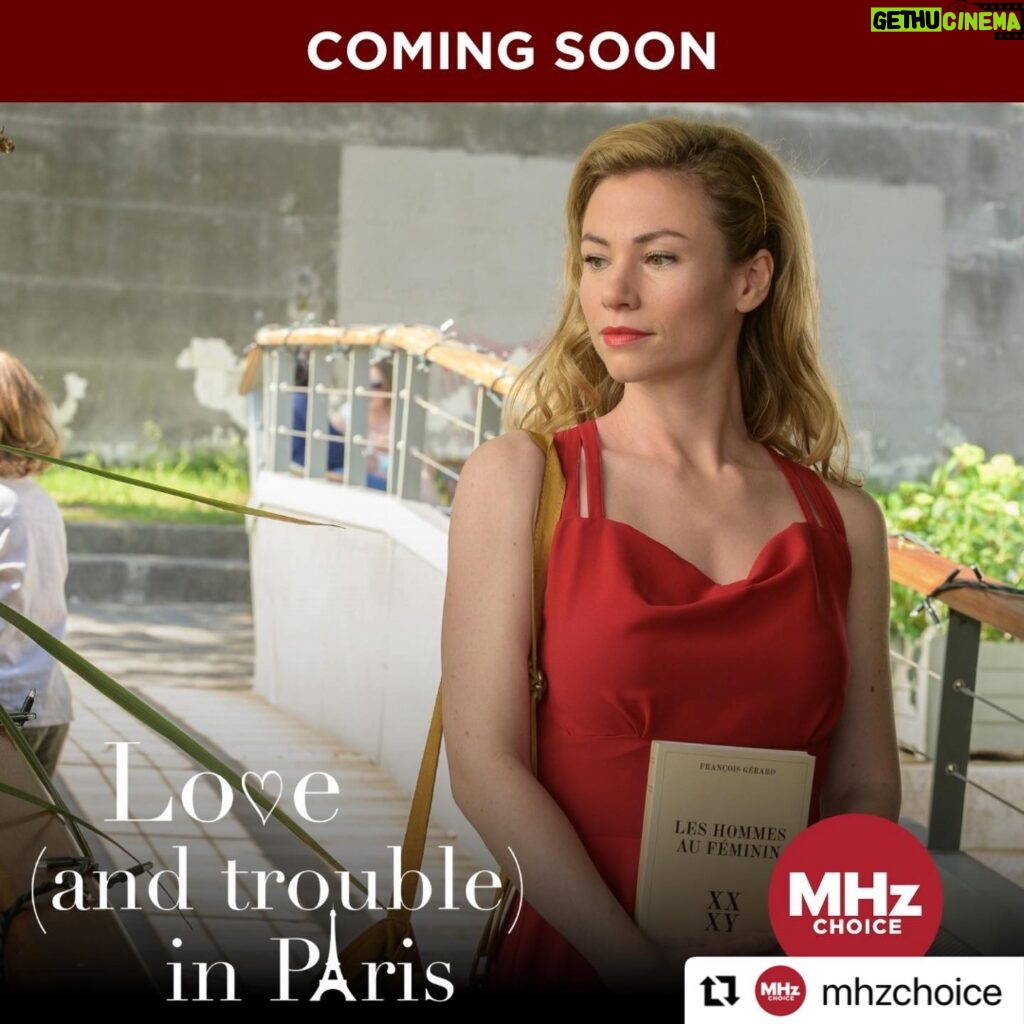 Maud Baecker Instagram - COMING SOON 🇺🇸🇨🇦♥️ #Repost @mhzchoice with @use.repost ・・・ Say "Bonjour" to breezy romantic comedy 'Love and Trouble in Paris'! The French comedy-drama is an unconventional series of love triangles centered around Julie, who sets the stage for mishaps and misunderstandings. 'Love and Trouble in Paris' premieres December 12! #mhzchoice #internationaltv #frenchtv #loveandtroubleinparis @maudbaecker