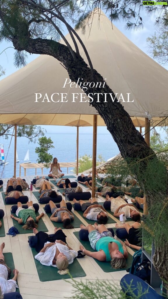 Maude Hirst Instagram - 🩵PACE FESTIVAL🩵 Well that was a very special week @peligoni PACE FESTIVAL. Incredible people, inspiring classes & workshops, beautiful scenery & a space for real connection & wellbeing. It doesn’t get much better. I feel so inspired & refreshed after teaching some of my favourite meditation & transformational classes & connecting with wonderful people. Excited to be home to share some of this energy back in London & online. Head to the link in my bio for a free 5 day meditation journey & to stay connected. Roll on festival & wedding season this summer ☀️💃🏻☀️🧘🏼‍♀️! Grateful🤍. Grateful💛. Grateful🧡. #grateful #festivalseason #meditation #wellbeing #wellbeingretreat