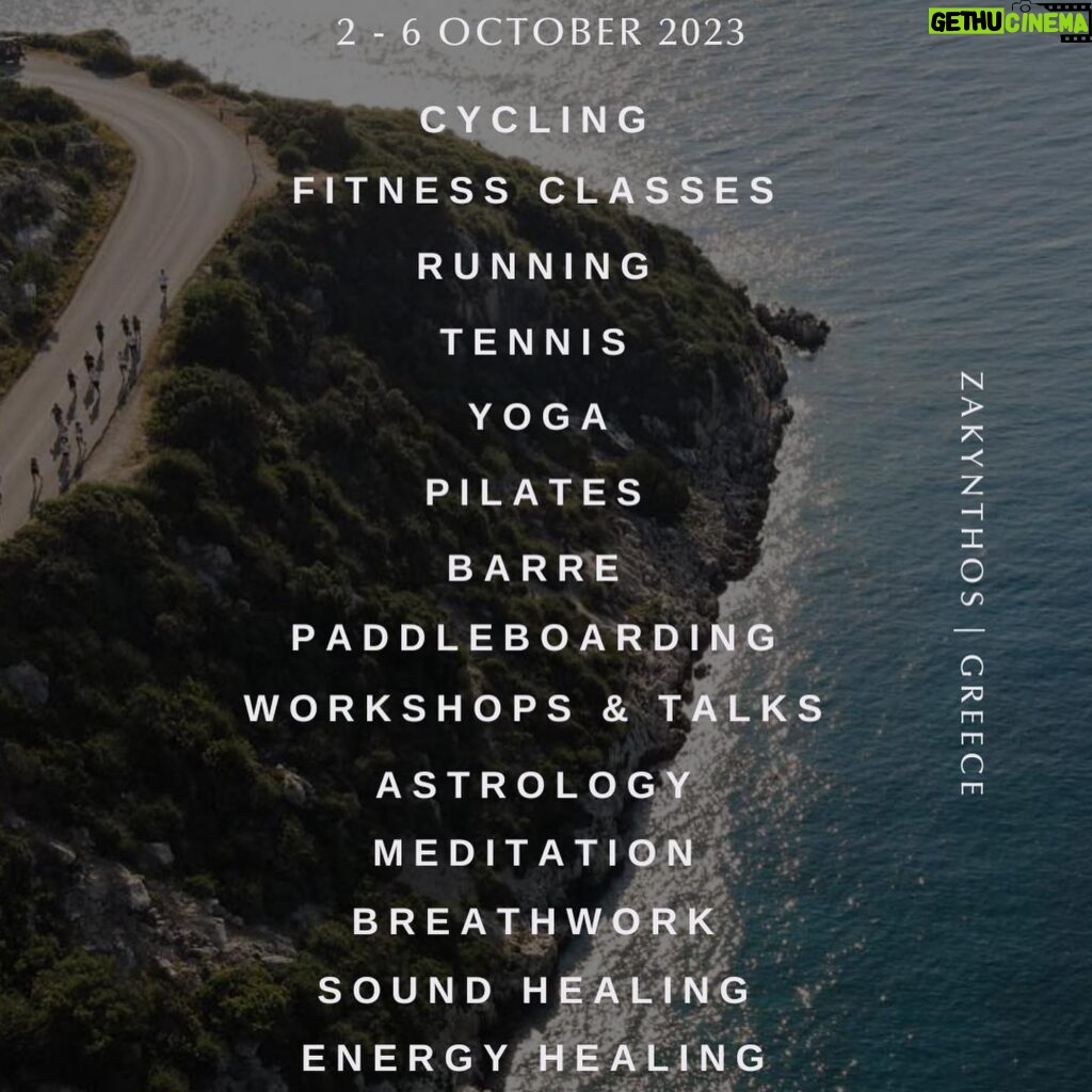 Maude Hirst Instagram - ☀️WHO FANCIES A TRIP TO GREECE IN OCTOBER?☀️ I am so excited to be joining the amazing PACE festival @peligoni Oct 2nd-6th as the meditation guide It’s set to very special week with an incredible line up of teachers; @chrishoy1 @adamhusler @caggiesworld @richienorton_ @iamhollyhusler @poppydelbridge To name by a few! 🏨: @peligoni The Peligoni Club, Zakynthos Greece ⏰: 2nd-6th Oct 🎟️Head to @peligoni to book your tickets I can’t wait to see you there 💖 #pacefestival #peligoni #festival #wellnessfestival #travel