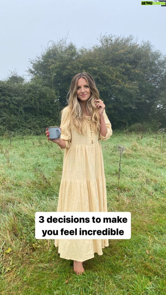 Maude Hirst Instagram - 🌼3 simple decisions to make you feel incredible🌼 #morningmotivation #inspirationalquotes #mindfulness #lovelife