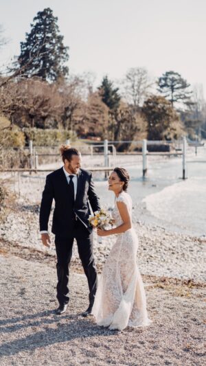 Maya Stojan Instagram - Celebrating 2 years married today! 
More in love now than we were even then and our love just keeps growing at the speed of light. We are definitely best friends and will continue holding hands on this adventure with lots of laughter and silliness. 
#weddinganniversary