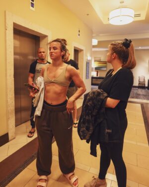 Maycee Barber Instagram - #BTS of whatever it takes #UFC299 

📸~ @wyatt__barber