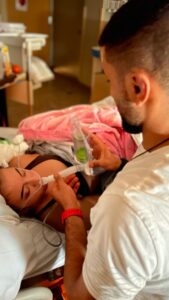 Maycee Barber Instagram - Well, the past few weeks were quite the ride and included lots of highs and lots of lows. Following my fight, I spent 9 days in the hospital being tested and treated for an infection that they thought were a mix of different things from Strep A to Staph. Being in the hospital and still not having a true definitive answer while battling a 105 degree fever for days, having extremely low blood pressure, HR, and oxygen, was incredibly hard. Despite having multiple IV antibiotics and medications over the course of several days, they were unable to get my fever to drop, which eventually led to me developing Pneumonia. It definitely wasn’t what I had planned and was honestly very scary at times. There were a few moments where I wasn’t sure if I was going to be okay, but I know that whatever happens was meant to happen and that it’s all just another piece of the puzzle of life. 🧩 Grateful for everyone who has been by my side through it all. Little scares like this make you really step back and appreciate those around you! God is good and I am blessed! 🤍