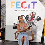 Mayella Lloclla Instagram - Un poco de lo que estoy viviendo en el “Festival De Cine De Trujillo” @fecit.pe han sido dias muy productivos y de mucho cine Peruano ❤️‍🔥🎥🎬🇵🇪 Mi conjunto bello tejido a crochet por @cora.hechoamano