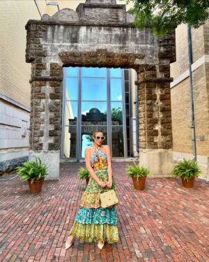 Mayra Farret Instagram - Night at the Museum.
Thank you so much, @sama_art, for hosting a fantastic night learning about the history of the San Antonio Museum of Art and all it has to offer. Did you know the Museum used to be the Lone Star Brewery? Now, we are brewing art! Such a jewel in our city!