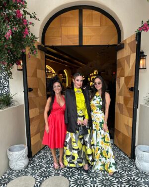 Mayra Farret Instagram - Fashion Group International Global Leaders Meetings.

Blouse @robertgrahamnyc 
Skirt @stellanolasco 
Shoes @dior 
Bag @maisonalaia 
Jacket @aliceandolivia