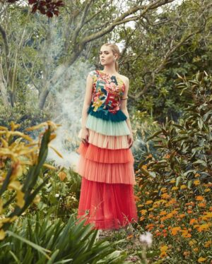 McKaley Miller Instagram - Ball gowns in a garden... just your average Thursday.
GIO Journal feature out now! ♥️ #giojournal @gio_journal
~~~~~~~~~~~~~~~~~~
hair: @nancileesantos 
makeup: @muamerapulic 
jewelry: @artofjewelsbeverlyhills
venue: @scbgarden
dress: @elisabettafranchi
stylist: @massistyles
photographer: @johnrussophoto