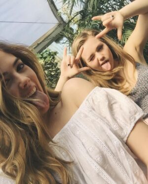 McKaley Miller Instagram - fun shoot w/ @brecbassinger & @subdued today! 😜 follow "subduedofficial" on snapchat for more BTS!