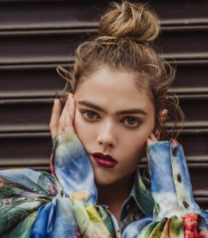McKaley Miller Instagram - the shmooshed face series