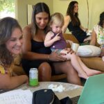 Meagan Martin Instagram - Just a few snaps from the lovely shower celebrating our little baby! Thank you to everyone who made the day so special and for joining in person and on zoom! Feeling so loved and excited to bring this new life into the world 🥰!!! Big thank you to @macckenzz and @marymeck for planning and hosting such a wonderful day! It was truly perfect! So thankful ❤️!!! I love that Vera is the only one paying attention to the camera I the last photo, classic 🥰!